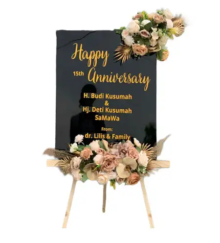 Papan Bunga Akrilik Sidomukti