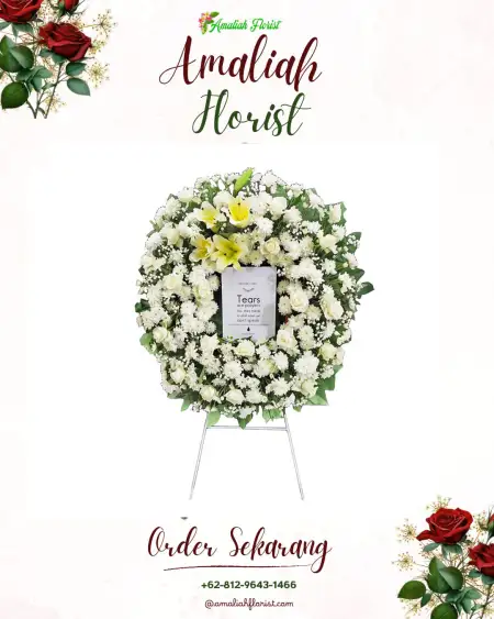 Krans Bunga Duka Sidomukti