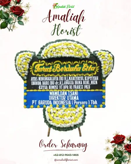 Papan Bunga Duka Sidomukti